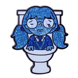 Harry Potter Moaning Myrtle Ghost In Toilet Enamel Pins 212
